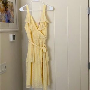 Gal Meets Glam new yellow dress size 2